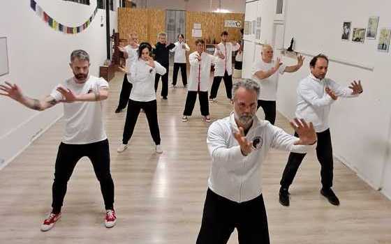 Lezione speciale di Taijiquan per festeggiare la nascita di Zhang Sanfeng