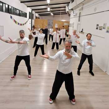 Lezione speciale di Taijiquan per festeggiare la nascita di Zhang Sanfeng