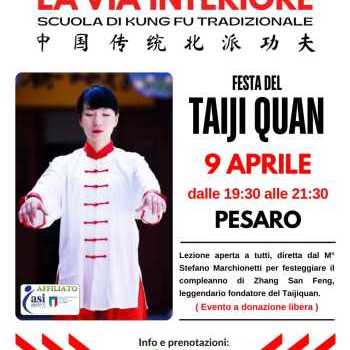 Festa del Taiji Quan 9 aprile 2025 - Pesaro